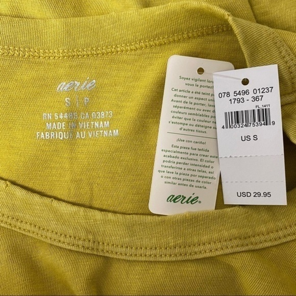 Aerie Tee T-Shirt with side tie detail - Picture 3 of 7